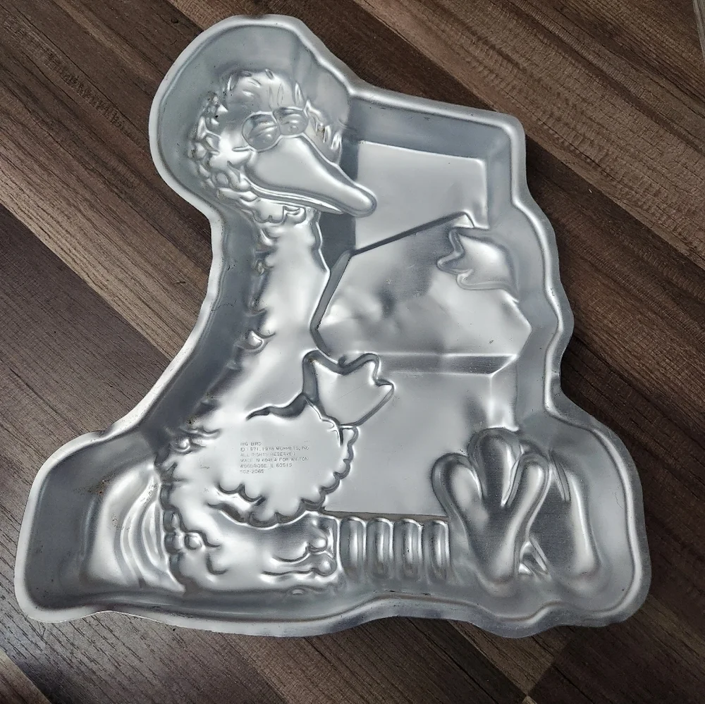 SESAME STREET Big Bird 1978 Vintage Wiltons Cake Pan